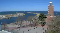 Widok na latarnię morską w Kołobrzegu - NOWOŚĆ