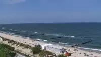 Kamera Kołobrzeg promenada, bulwar, plaża, morze