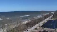 Kamera Kołobrzeg promenada, bulwar, plaża, morze