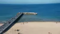 Obraz na żywo na Molo i Plażę w Kołobrzegu