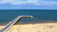 Obraz na żywo na Molo i Plażę w Kołobrzegu