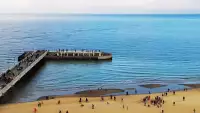 Obraz na żywo na Molo i Plażę w Kołobrzegu