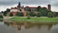 KRAKÓW - widok na Zamek Królewski na Wawelu NOWOŚĆ