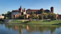 KRAKÓW - widok na Zamek Królewski na Wawelu NOWOŚĆ