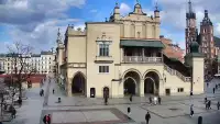 Kamera obrotowa z widokiem na Rynek Główny w Krakowie od strony ulicy Brackiej
