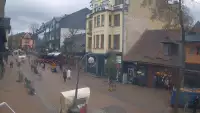 ZAKOPANE - widok z kamery na deptak