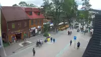 Kamera Zakopane na żywo widok na deptak