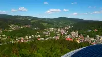 PKL Góra Parkowa - widok z wieży na Beskid Sądecki
