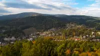 PKL Góra Parkowa - widok z wieży na Beskid Sądecki