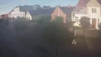 Łeba miasto kamera z widokiem na deptak w Łebie.