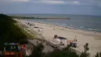 Łeba kamera, plaża, wydmy, miasto - zobacz też inne kamery w tej miejscowości