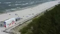 Kamera z widokiem na PLAŻĘ i MORZE w Łebie