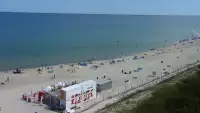 Kamera z widokiem na PLAŻĘ i MORZE w Łebie