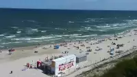 Kamera z widokiem na PLAŻĘ i MORZE w Łebie