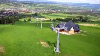 Widok panoramiczny na stok Grapa Litwinka Czarna Góra.