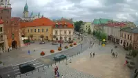 Widok z Kamery na Plac Łokietka w Lublinie