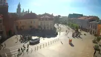 Widok z Kamery na Plac Łokietka w Lublinie
