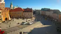 Widok z Kamery na Plac Łokietka w Lublinie