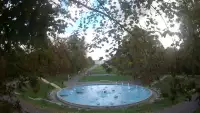 Kamera prezentuje widok na Park Ludowy w Lublinie.