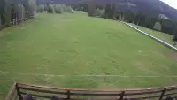 Sprawdź warunki narciarskie z kamery na stok w Małym Cichym.