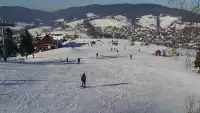 Obraz online z górnej stacji kompleksu Master-ski w Tyliczu