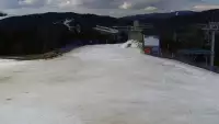 Obraz online z górnej stacji kompleksu Master-ski w Tyliczu
