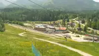 Kamera na SkiPark Oravice - widok na stok i termy Oravice na Słowacji Meander.
