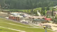 Kamera na SkiPark Oravice - widok na stok i termy Oravice na Słowacji Meander.