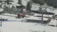 Kamera na SkiPark Oravice - widok na stok i termy Oravice na Słowacji Meander.