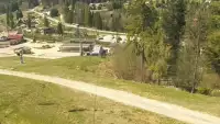 Kamera na SkiPark Oravice - widok na stok i termy Oravice na Słowacji Meander.