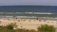 Widok z Kamery na plażę w Międzywodziu
