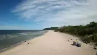 Kamera na plaże w Międzyzdrojach - cudowne zdjęcia.