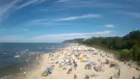 Kamera na plaże w Międzyzdrojach - cudowne zdjęcia.