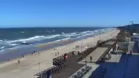 Kamera z widokiem na plażę i promenadę w Mielnie