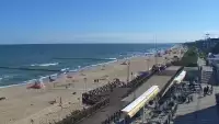 Kamera z widokiem na plażę i promenadę w Mielnie