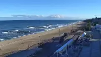 Kamera z widokiem na plażę i promenadę w Mielnie