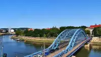 Kraków - widok na Most im. Marszałka Józefa Piłsudskiego i Wisłę NOWOŚĆ