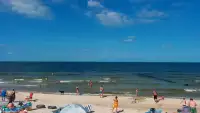 Kamera Mrzeżyno z widokiem na morze.