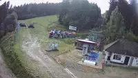 Widok na Sport Arena Myślenice - bramki
