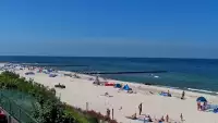 Widok na plażę w Niechorzu - NOWOŚĆ