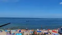 Widok na plażę w Niechorzu - NOWOŚĆ