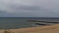 Widok na plażę w Niechorzu - NOWOŚĆ