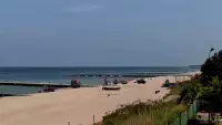 Widok na plażę w Niechorzu - NOWOŚĆ