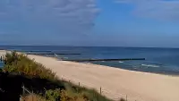 Widok na plażę w Niechorzu - NOWOŚĆ