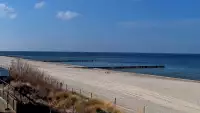 Widok na plażę w Niechorzu - NOWOŚĆ