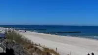Widok na plażę w Niechorzu - NOWOŚĆ