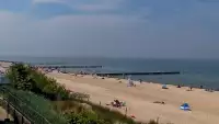 Widok na plażę w Niechorzu - NOWOŚĆ