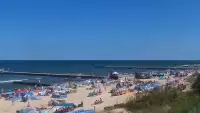 Widok na plażę w Niechorzu - NOWOŚĆ