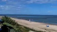 Widok na plażę w Niechorzu - NOWOŚĆ