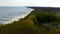 Widok z Kamery na plażę w Niechorzu